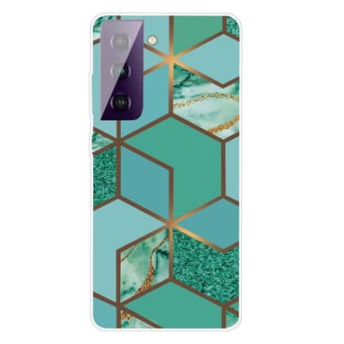 SKALO Samsung S21 FE Marmori TPU kuori - #6