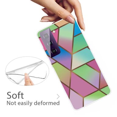 SKALO Samsung S21 FE Marmori TPU kuori - #7