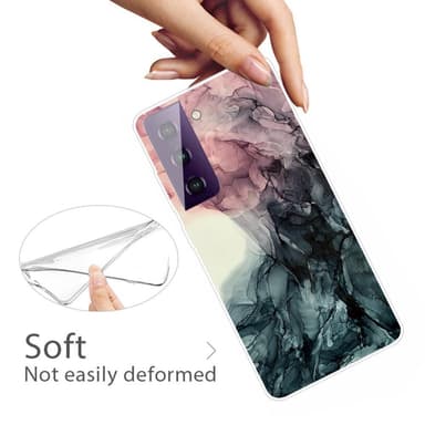 SKALO Samsung S21 FE Marmori TPU kuori - #1