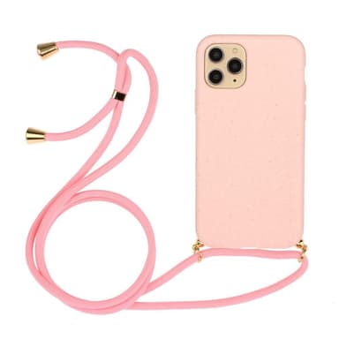 SKALO iPhone 13 Pro Max Mobiilikauluksen suojakuori - Pinkki