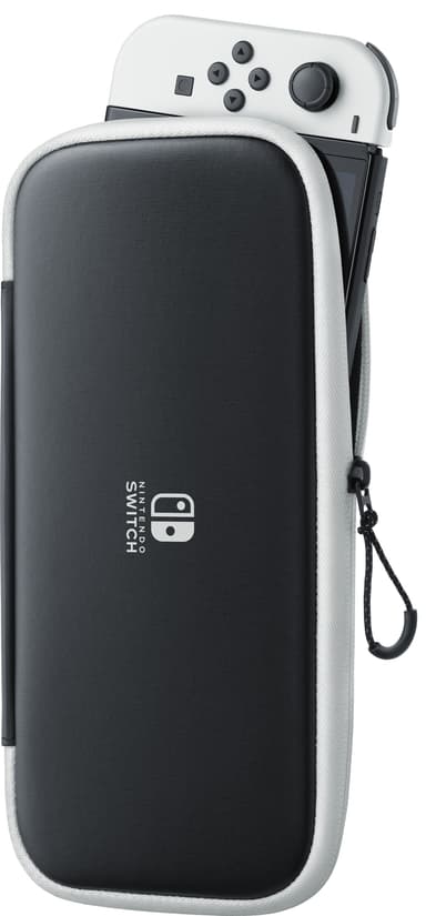 Nintendo Switch OLED pelikonsoli + valkoiset Joy-Con ohjaimet EU
