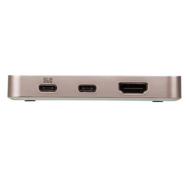 Aten USB-C 4K Ultra Mini -telakka ja Power Pass-through USB 3.0 (3.1 Gen 1) -porttien määrä 1, USB 2.0 -porttien määrä 1, HDMI-porttien määrä 1, USB 3.0 (3.1 Gen 1) C-tyypin porttien määrä 1