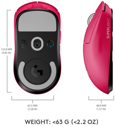Logitech G Pro X Superlight langaton pelihiiri