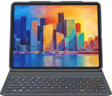 Zagg Pro Keys iPad Pro 11" suojakuori näppäimistöllä (hiili)
