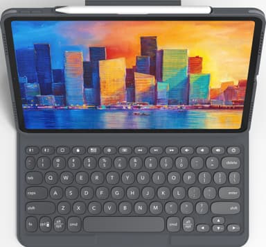 Zagg Pro Keys iPad Pro 12,9" suojakuori näppäimistöllä (hiili)