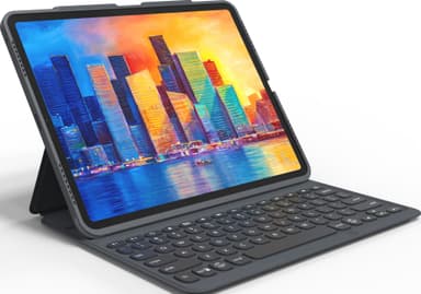 Zagg Pro Keys iPad Pro 12,9" suojakuori näppäimistöllä (hiili)