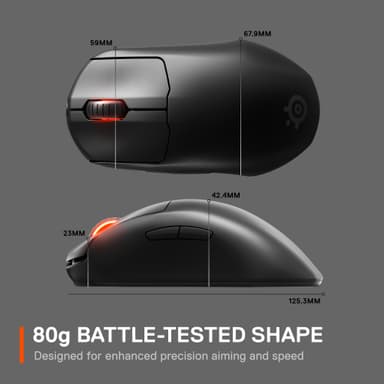 SteelSeries Prime langaton pelihiiri