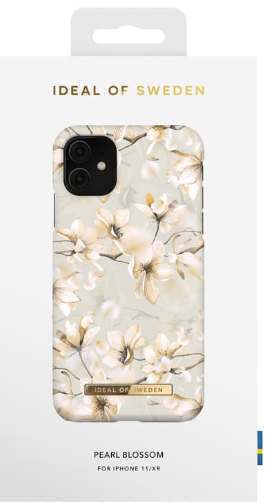 iDeal of Sweden iPhone 11/XR suojakuori (Pearl Blossom)