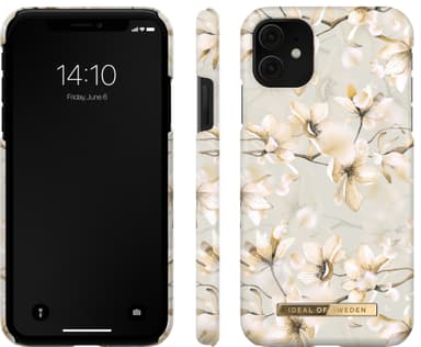 iDeal of Sweden iPhone 11/XR suojakuori (Pearl Blossom)