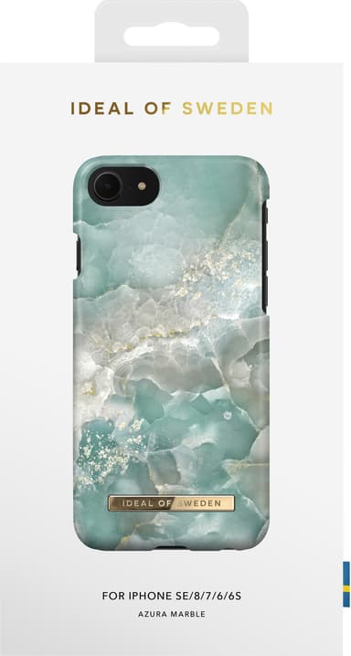 iDeal of Sweden iPhone 6/7/8/SE Gen.3 suojakuori (Azura Marble)
