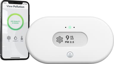 Airthings View Pollution sisäilman epäpuhtausmittari 2980