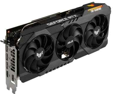 Asus TUF RTX 3070 Ti näytönohjain + VG27AQ näyttö