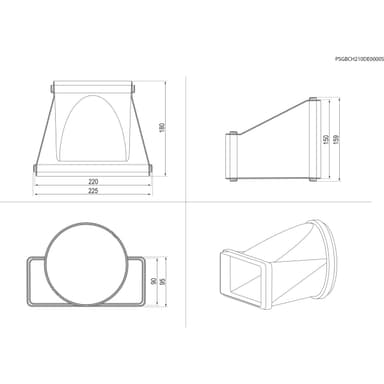 Electrolux Asennustarvikeosa M2CKCF02