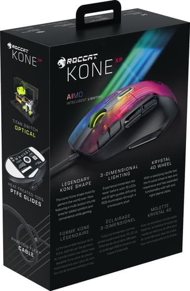 Roccat Kone XP RGB pelihiiri (musta)