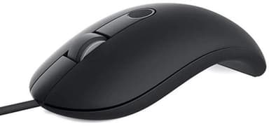 Dell -hiiri, jossa sormenjälkilukija MS819, langallinen, ei, musta, ei,