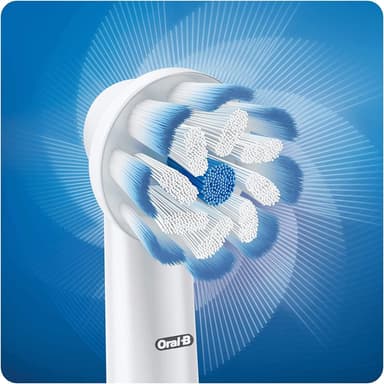 Oral-B Hammasharja PRO 900 Sensi Ultrathin Ladattava, Aikuisille, Käyttöaika 7 päivää min, Mukana olevien harjaspäiden lukumäärä 2, Hampaiden harjaustilat 3, Sonic-tekniikka, Valkoinen