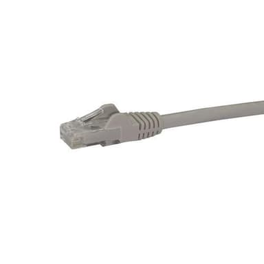 StarTech.com Cat6 -kytkentäkaapeli, jossa ei ole koukkuja RJ45 -liittimillä - 22,8 m, harmaa, 22,9 m