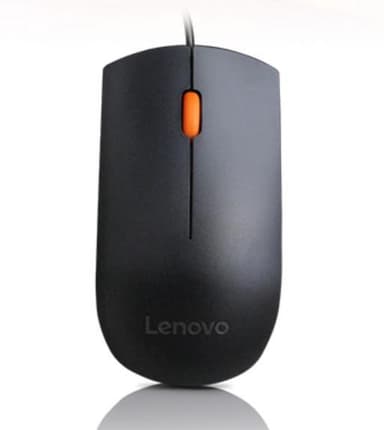Lenovo Wired USB Mouse 300 Musta, USB