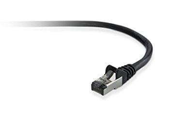Kiinteä STP -kaapeli, Cat5e, musta (5 m)
