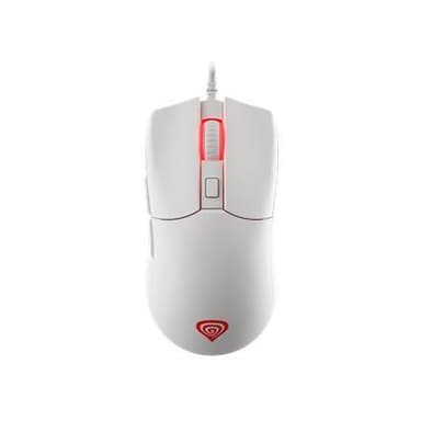 Genesis Ultrakevyt pelihiiri Krypton 750 langallinen, 8000 DPI, USB 2.0, valkoinen
