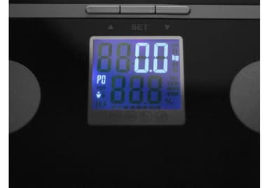 Vaaka Tristar Enimmäispaino (kapasiteetti) 150 kg, Tarkkuus 100 g, Muistitoiminto, 10 käyttäjää, Musta