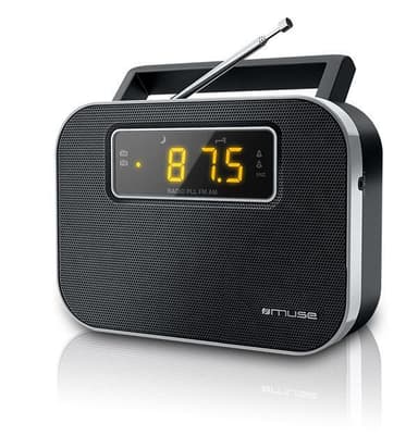 Muse M-081R Musta, Hälytystoiminto, 2-kaistainen PLL-kannettava radio