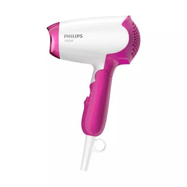 Philips Hiustenkuivaaja BHD003/00 1400 W, Lämpötila-asetusten määrä 2, valkoinen/vaaleanpunainen