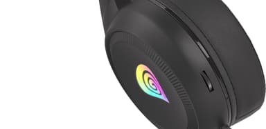 Genesis Gaming Headset Neon 200 Sisäänrakennettu mikrofoni, musta/punainen, langallinen