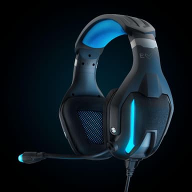 Energy Sistem Gaming Headset ESG 5 Shock Wired, musta, sisäänrakennettu mikrofoni