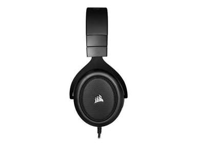 Corsair Gaming Headset HS50 PRO STEREO Sisäänrakennettu mikrofoni, hiili, korvan yli, melunvaimennus