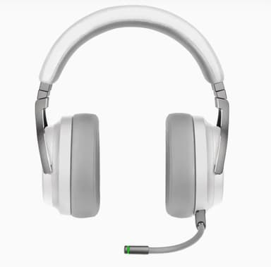 Corsair High-Fidelity -pelikuulokkeet VIRTUOSO RGB WIRELESS Sisäänrakennettu mikrofoni, valkoinen, korvan päällä