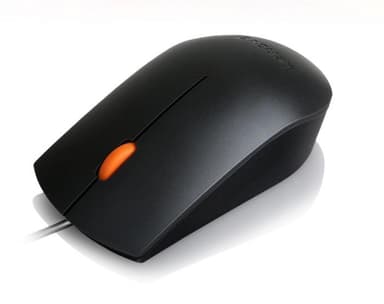 Lenovo Wired USB Mouse 300 Musta, USB