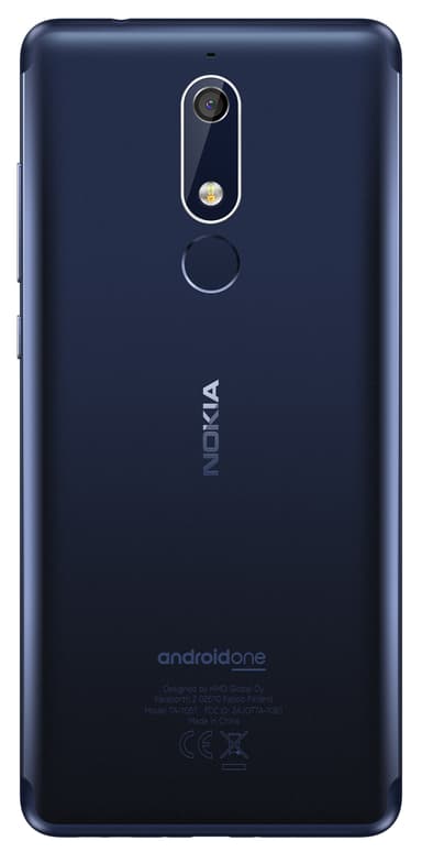 Nokia 5.1 älypuhelin (sininen)