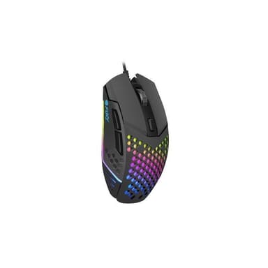 Fury Battler, 6400 DPI, RGB -LED -valo, langallinen optinen pelihiiri