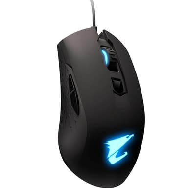 GIGABYTE AORUS M4 USB -hiiri, optinen, langallinen, musta