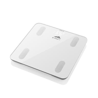 ETA Smart Personal Scale Vital Fit ETA678190000 Kehonanalysaattori, enimmäispaino (kapasiteetti) 180 kg, tarkkuus 100 g, painoindeksin (BMI) mittaus, valkoinen