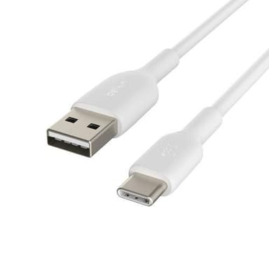 BOOST CHARGE USB-A to USB-C Cable, 2M, White