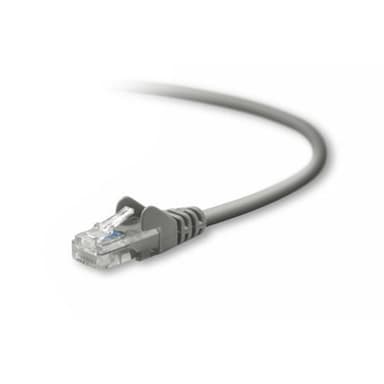 Joustamaton UTP -kaapeli, Cat5e, harmaa (3 m)