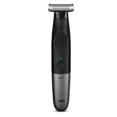 Braun partatrimmeri XT5100 Käyttöaika (max) 50 min, Sisäänrakennettu ladattava akku, Musta/Hopea, Langaton tai johdollinen