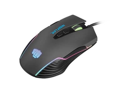 Fury Gaming Mouse Fury Hustler Wired, 500-6400 DPI, musta