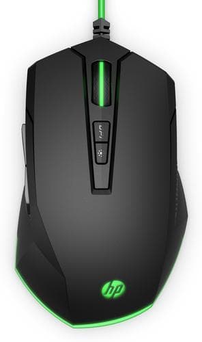 HP Pavilion Gaming Mouse 200, musta / vihreä