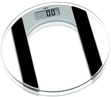 Vaaka Adler Enimmäispaino (kapasiteetti) 150 kg, Tarkkuus 100 g, 1 käyttäjä, Lasi