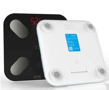 PICOOC Smart Digital -vaaka Mini V2 Enimmäispaino (kapasiteetti) 150 kg, painoindeksin (BMI) mittaus, valkoinen
