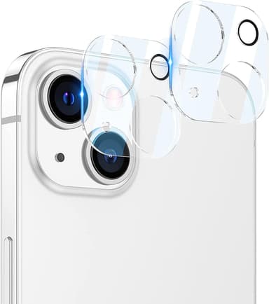iPhone 13 / iPhone 13 Mini kameran linssin suojus karkaistua lasia 2 kpl