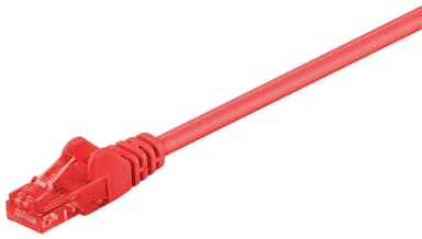 Goobay CAT 6 -kaapeli, U/UTP, punainen