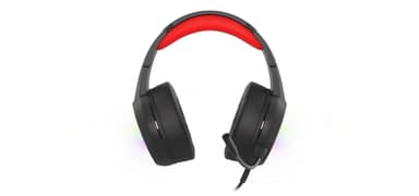 Genesis Gaming Headset Neon 200 Sisäänrakennettu mikrofoni, musta/punainen, langallinen