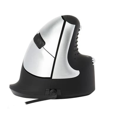 R-Go HE -hiiri, ergonominen hiiri, keskikokoinen (165-195 mm), oikea, k