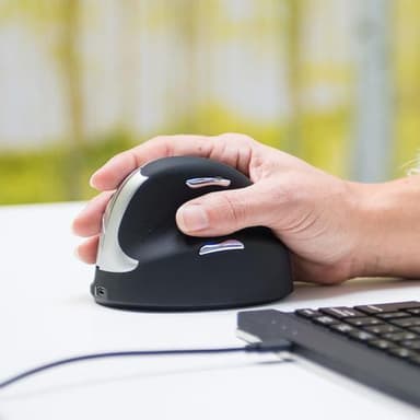 R-Go HE Mouse, Ergonomiska mus, Medium (165-195mm), höger, t