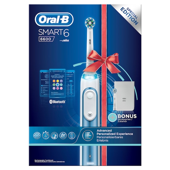 Oral-B Smart 6 sähköhammasharja 6600 (sininen)