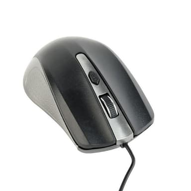 Gembird MUS-4B-01-GB optinen hiiri, harmaa/musta, USB